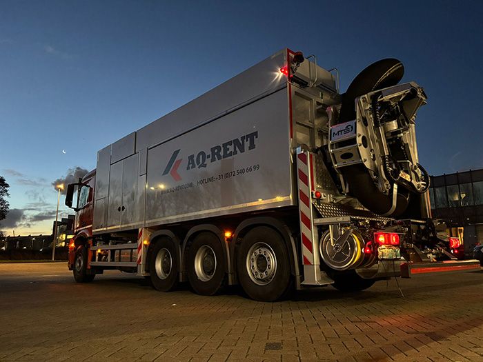 Nieuwe grondzuiger te huur!